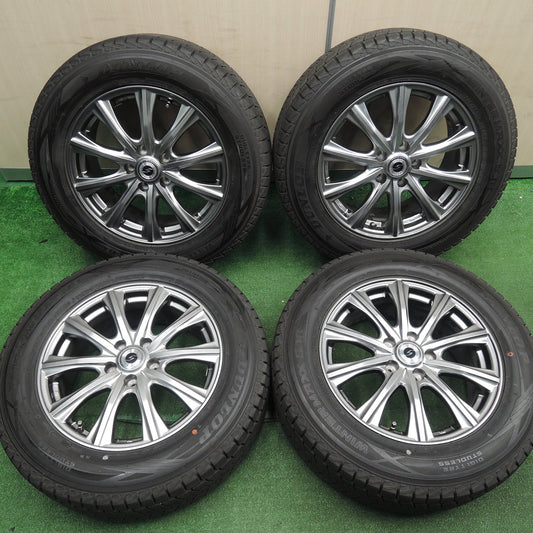 [送料無料]キレイ★スタッドレス 225/65R17 ダンロップ ウインターマックス SJ8 SEMVAES 17インチ PCD114.3/5H★3111805HAス