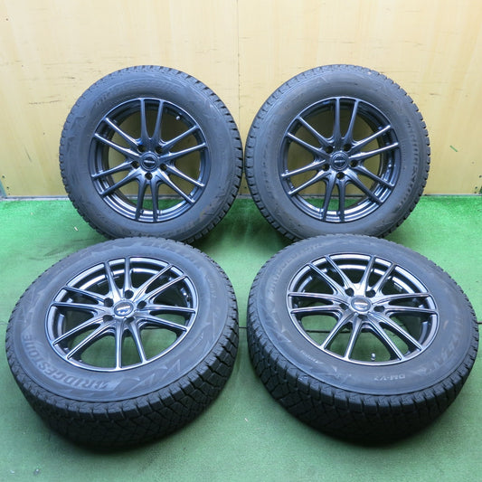 *送料無料* バリ溝！キレイ！8.5分★スタッドレス 225/65R17 ブリヂストン ブリザック DM-V2 WAREN ヴァーレン 17インチ PCD114.3/5H★4020905KKス