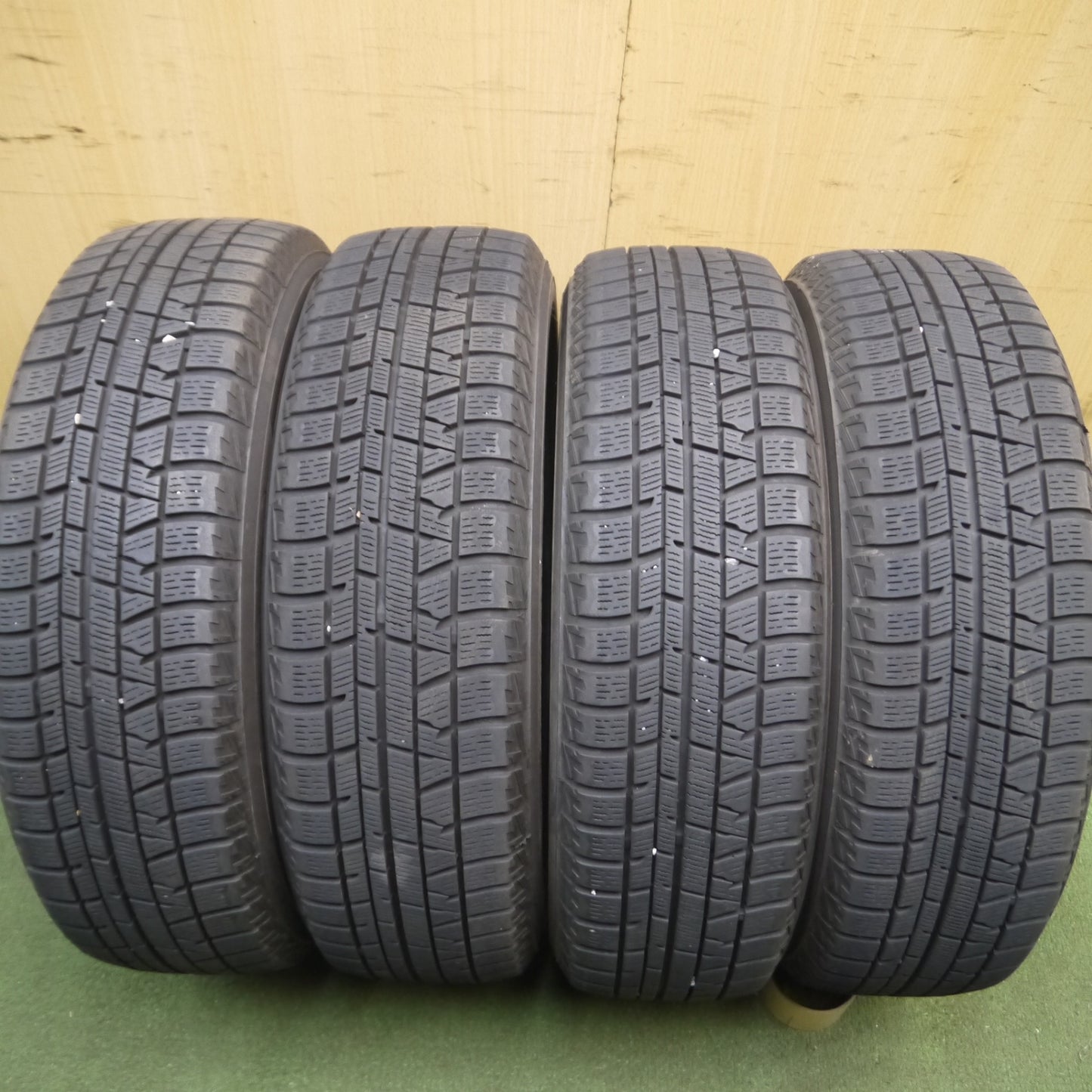 *送料無料* バリ溝！キレイ！8.5分★スタッドレス LM SPORT 165/60R15 ヨコハマ アイスガード iG50 プラス LMスポーツ 15インチ PCD100/4H★4021314Hス