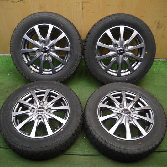 *送料無料*バリ溝！22年！9.5分★スタッドレス 155/65R13 グッドイヤー アイスナビ7 Exceeder エクシーダー 13インチ PCD100/4H★3102301Hス