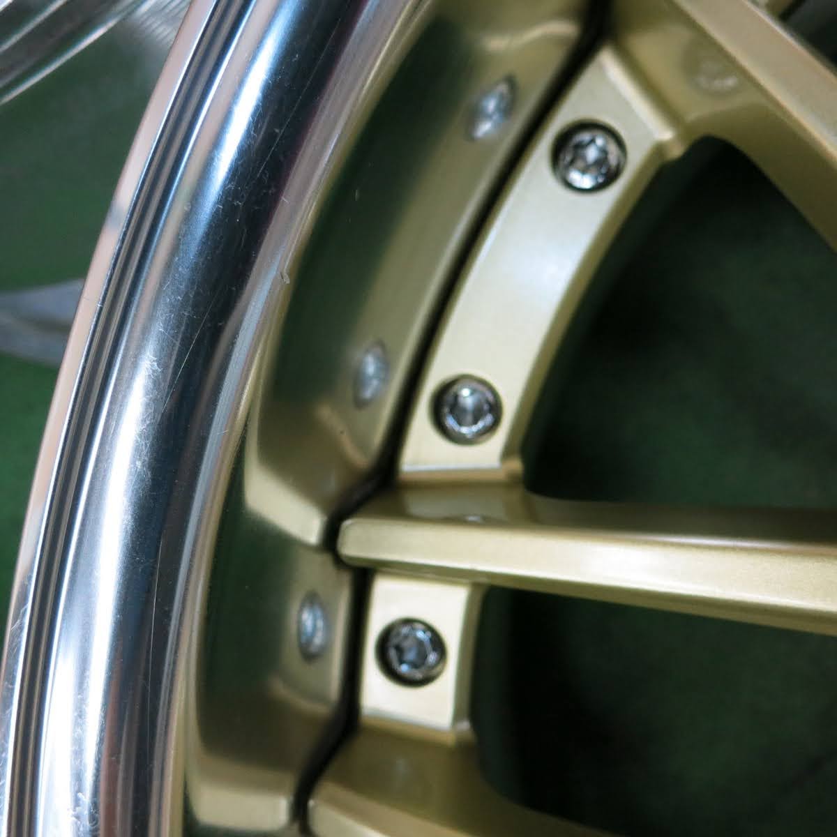 [送料無料]キレイ★WORK Lanvec LM1 20インチ ホイール 20×8.5J 20×9.5J ワーク ランベック PCD114.3/5H★3092601ヒホ