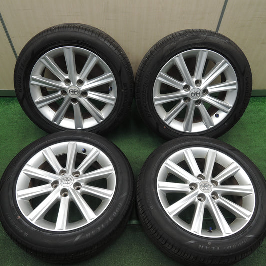 *送料無料*バリ溝！19年！9.5分★トヨタ 50系 カムリ 純正 215/55R17 グッドイヤー Efficient ECO hybrid 17インチ PCD114.3/5H★3120308HAノ