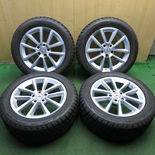 *送料無料* バリ溝！キレイ！9.5分★ベンツ ゲレンデ 等 275/50R20 スタッドレス ブリヂストン ブリザック DM-V2 社外 アルミ PCD130/5H★4021603KKス