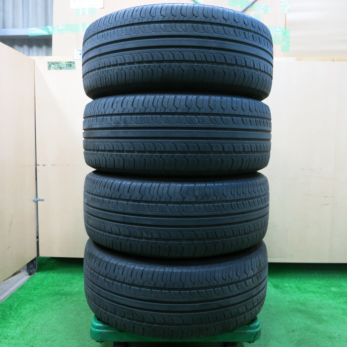 *送料無料*キレイ★WORK EMOTION EMT-KWM 235/50R19 ハンコック OPTIMO K415 19インチ ワーク エモーション PCD115/5H★3112805イノ