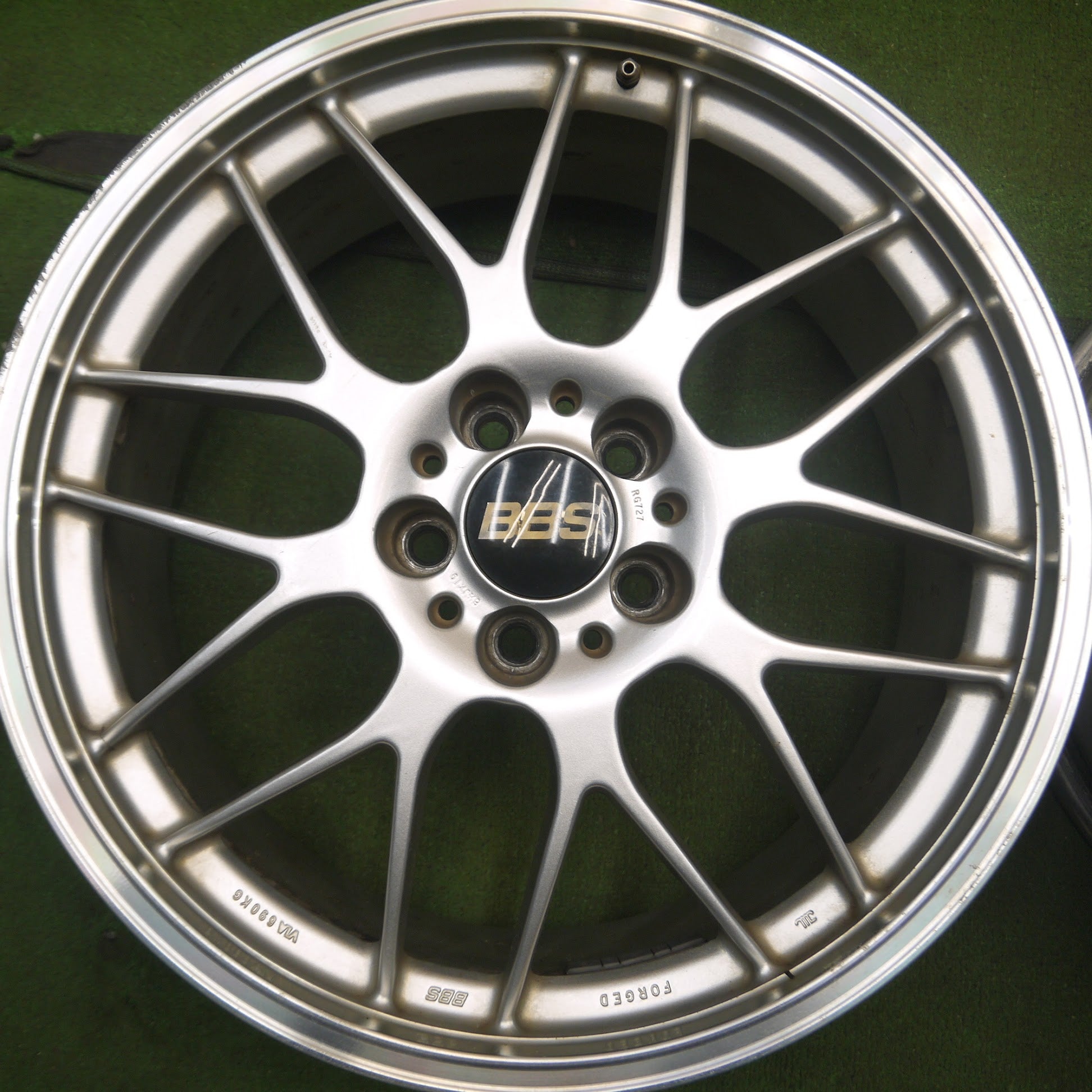 送料無料]4本価格☆BBS RG730 / RG727 鍛造 ホイール 19インチ 19×8.5J 19×10J PCD114.3/5H☆ |  名古屋/岐阜の中古カー用品・工具の買取/販売ならガレージゲット