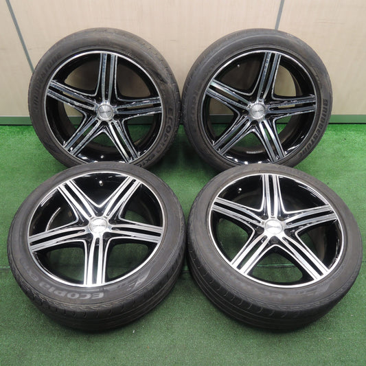 [送料無料]4本価格★WALD mahola マホラ 245/45R19 ブリヂストン エコピア EX10 19インチ ヴァルド PCD114.3/5H★3110908SYノ