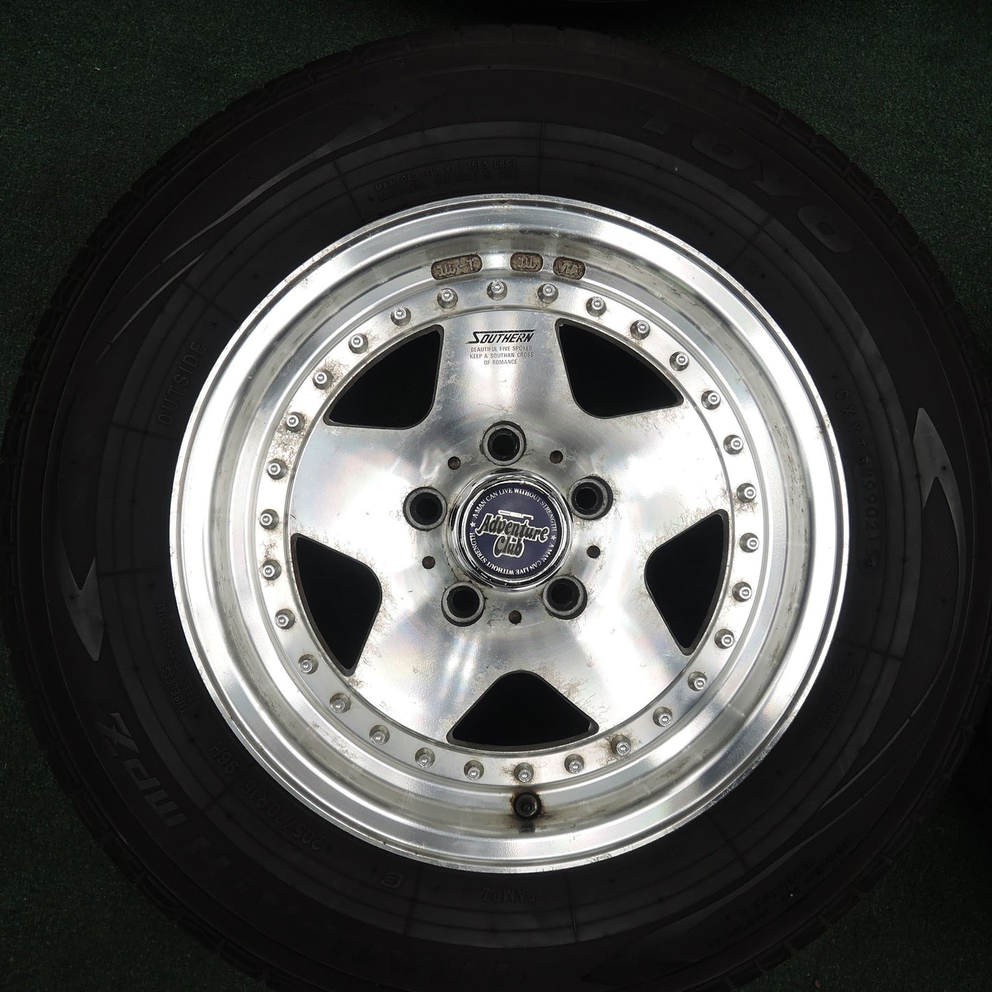 [送料無料]4本価格★Adventure Club 205/70R15 トーヨー トランパス MPZ 15インチ アドベンチャー クラブ PCD114.3/5H★3111003TNノ