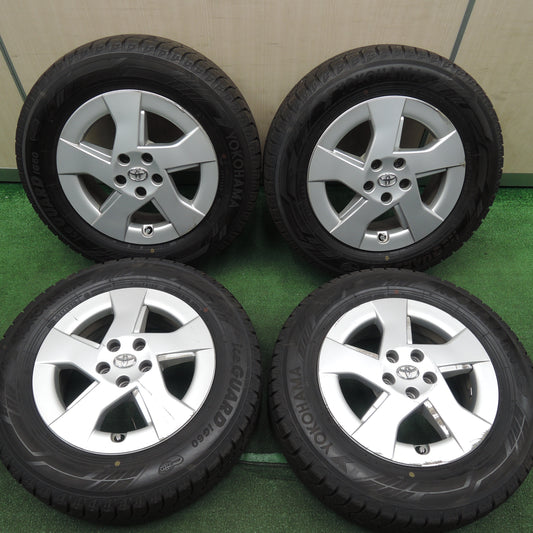 *送料無料*バリ溝！20年！9分★トヨタ 30系 プリウス 純正 195/65R15 スタッドレス ヨコハマ アイスガード iG60 15インチ PCD100/5H★3120202HAス