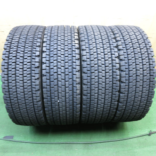 *送料無料* バリ溝！21年！9.5分★トラック タイヤ 245/70R19.5 136/134J スタッドレス ブリヂストン W900 19.5インチ★4022210クスタ