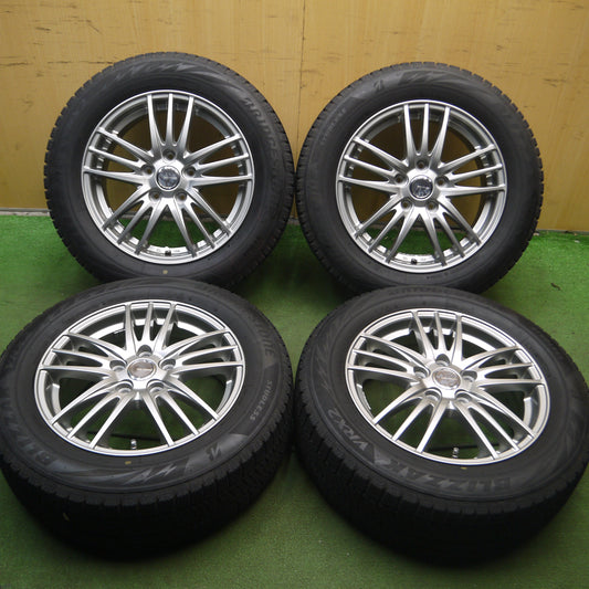 *送料無料*バリ溝！19年！キレイ！8.5分★スタッドレス 205/60R16 ブリヂストン ブリザック VRX2 ECO FORME エコフォルム 16インチ PCD114.3/5H★3121913Hス