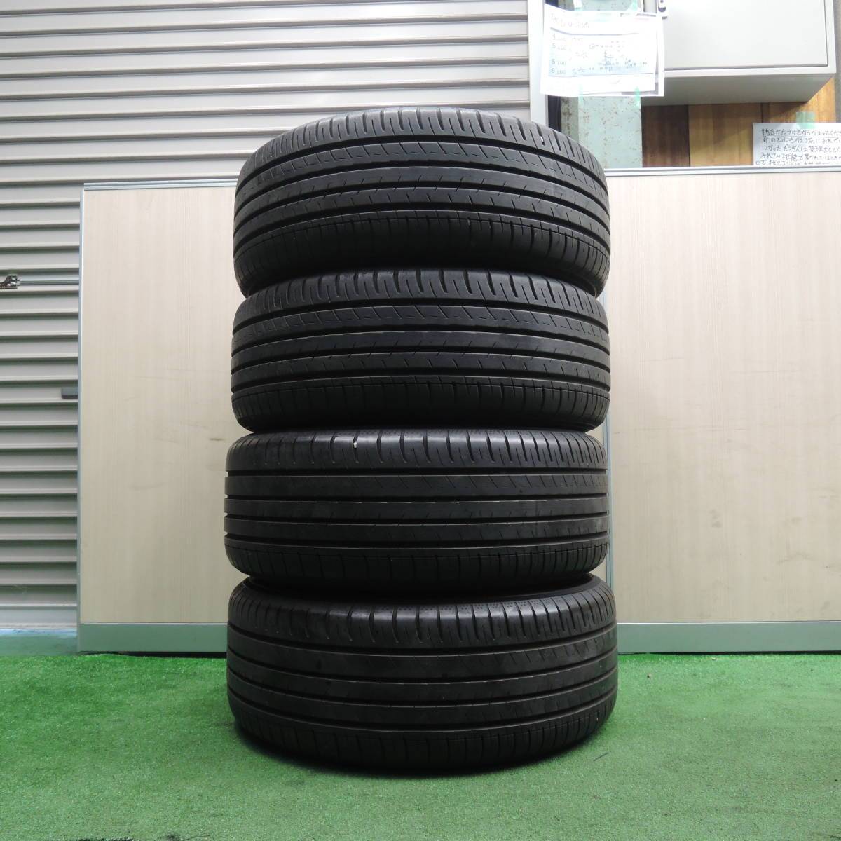 *送料無料* バリ溝！21年！9分★レクサス IS 純正 OP 235/45R18 ヨコハマ BluEarth-GT 18インチ PCD114.3/5H★3120301NJノ