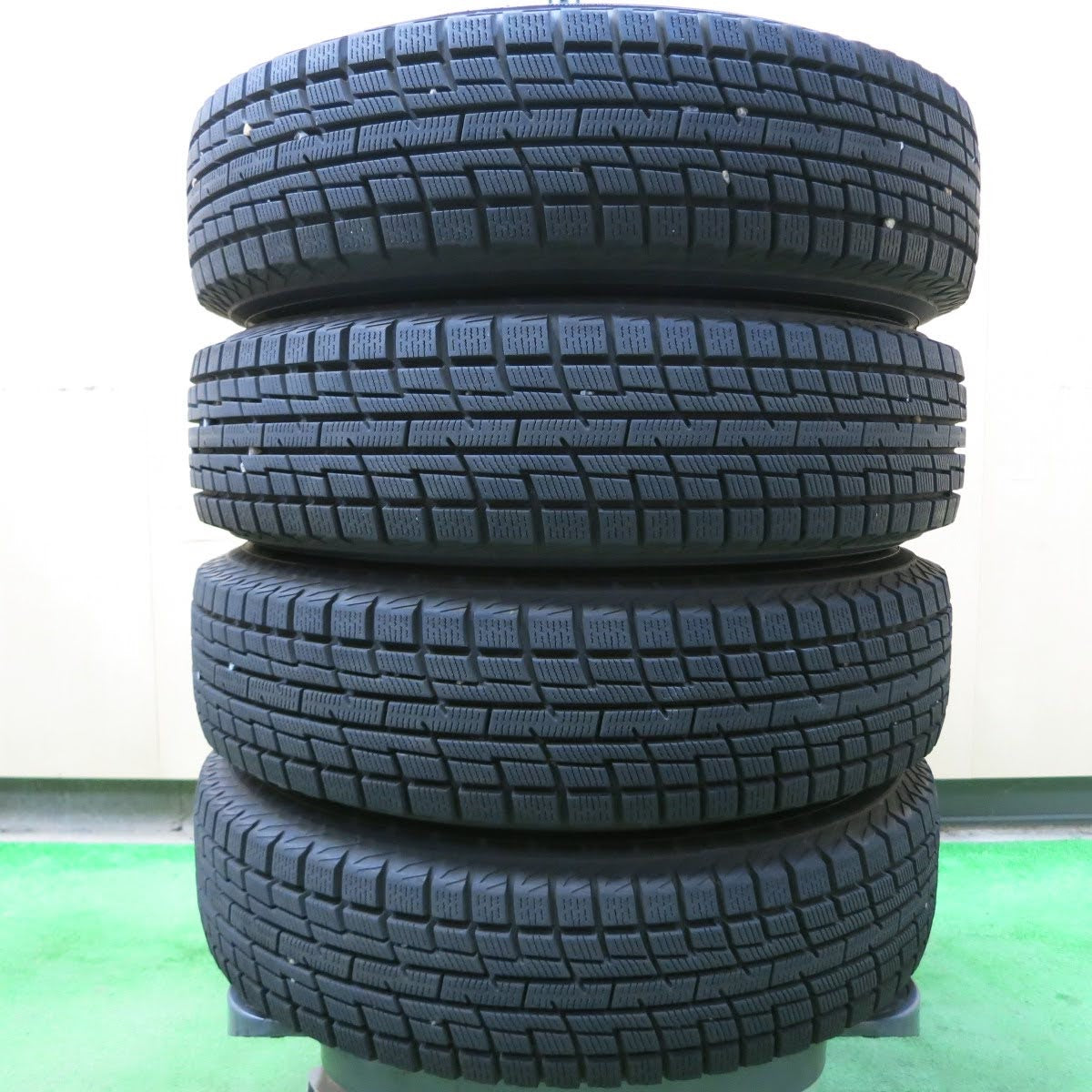 [送料無料]バリ溝！20年！9.5分★スタッドレス 145/80R13 プラクティバ アイス BP02 JOKER weds ジョーカー 13インチ PCD100/4H★3072407イス