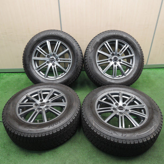 *送料無料*バリ溝！19年！綺麗！ほぼ10分★スタッドレス 225/65R17 ブリヂストン ブリザック DM-V3 BALMINUM バルミナ 17インチ PCD114.3/5H★3112403NJス