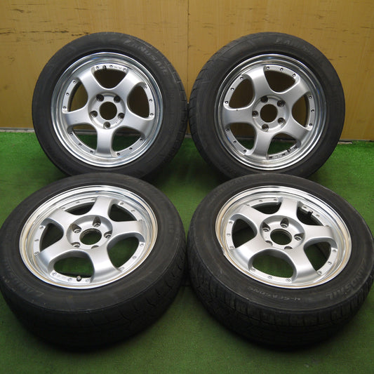 [送料無料]4本価格★SPEED STAR SSR SP1 205/55R16 ランドセイル 4-SEASONS 4シーズンズ スピードスター 16インチ PCD114.3/5H★3080105Hノ