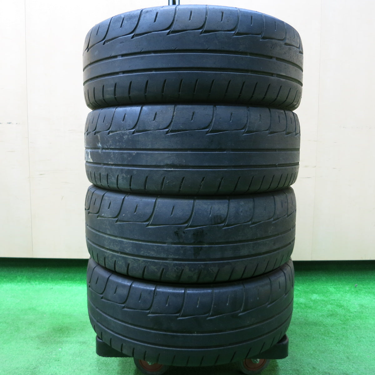 *送料無料*キレイ★RS ワタナベ 165/55R14 ブリヂストン ポテンザ RE-11 14インチ PCD100/4H★3120210イノ