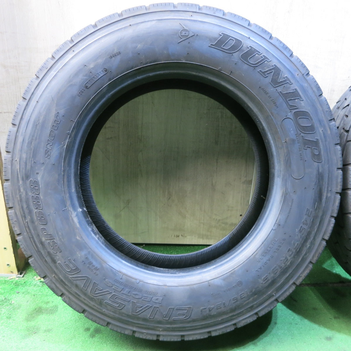 *送料無料*2本価格★トラック タイヤ 245/70R19.5 136/134J ダンロップ エナセーブ SP688 DECTES ミックス オールシーズン 19.5インチ★4013106クスタ