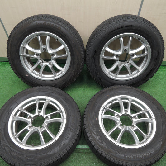 *送料無料*キレイ★スタッドレス 175/80R16 ヨコハマ アイスガード G075 社外 アルミ ホイール 16インチ PCD139.7/5H★3112302HAス