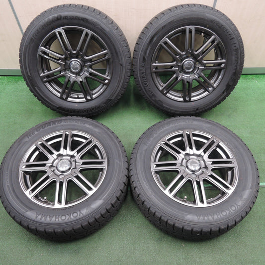 *送料無料* バリ溝！20年！キレイ！9.5分★スタッドレス 215/60R16 ヨコハマ アイスガード iG50 プラス LAYCEA レイシア 16インチ PCD114.3/5H★4021308TNス